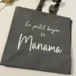 Sac cabas dsktijara gris foncé